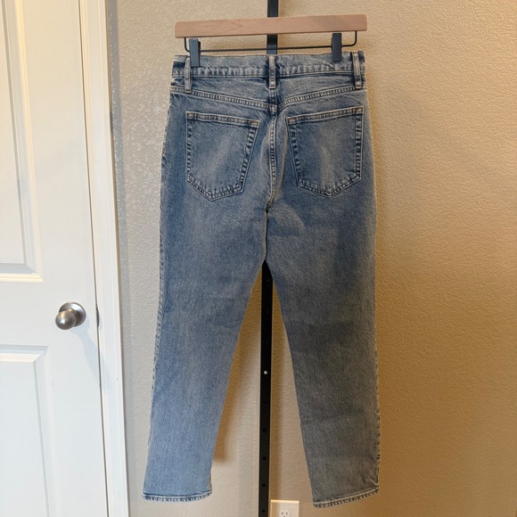 FRAME The Borrowed Mid Rise Boyfriend Jeans Ricochet Women's Size 26 - Picture 4 of 12